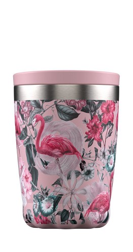 Chilly's Coffee Cup 340ml Flamingo